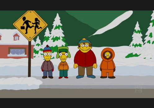 South Park в Симпсонах
