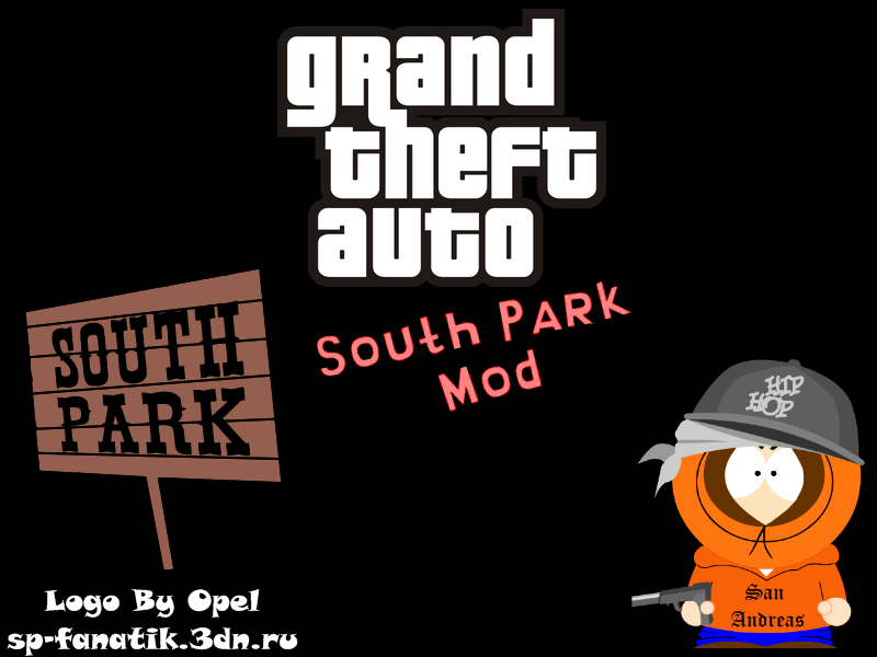 South Park Мод Для GTA San Andreas